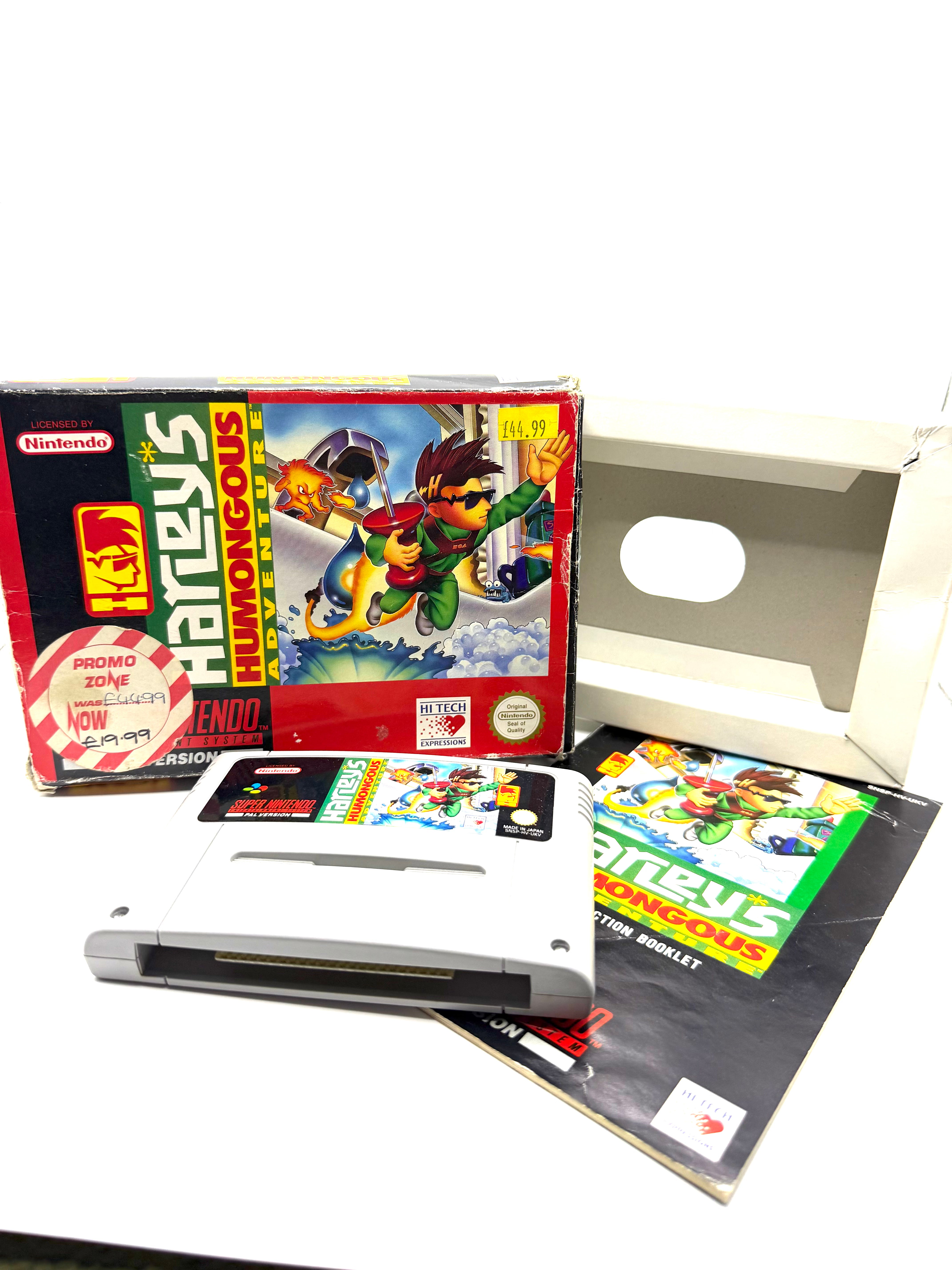Harley's Humongous Adventure (PAL SNES) – Return to Retro